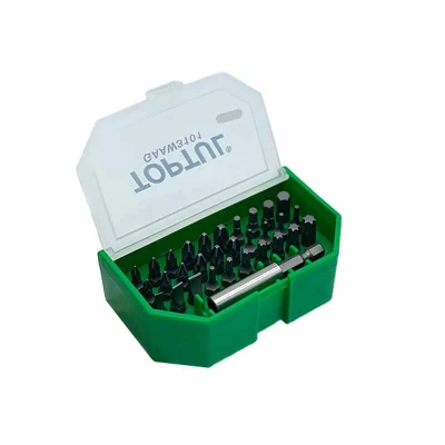 جعبه پیچ گوشتی سر دریلی تاپ تول مدل GAAW3101 شامل ۳۱ عدد