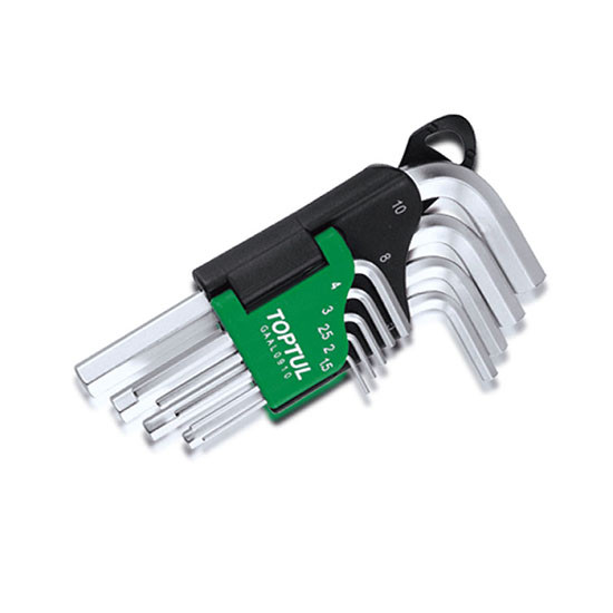 ست آلن کارتی کوتاه 1.5 تا 10 تاپ تول 9 عددی مدل GAAL0910