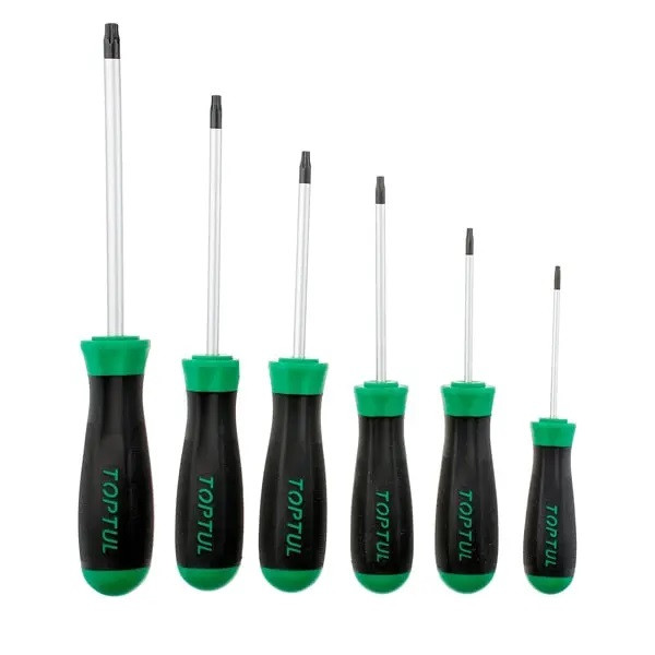 ست پیچ گوشتی ستارهای سوراخدار 6 عددی تاپ تول مدل GAAE0610