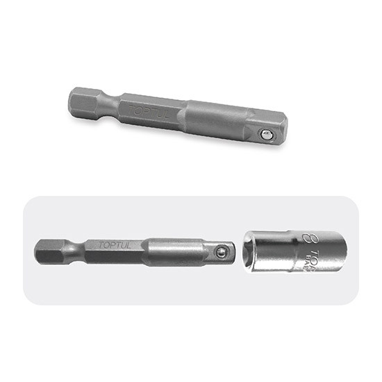 آداپتور بکس 1/2 اینچ به ششگوش 1/4 اینچ 72 میلیمتری تاپ تول مدل FPKA0816G