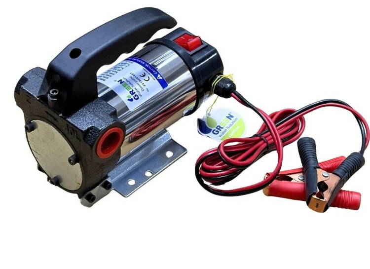 پمپ انتقال سوخت گازوئیل گرین مدل ZY50-12DC تک فاز ۱۲ ولت