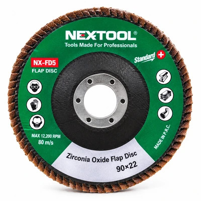 سنباده فلاپ سایز 115 دیسکی گرید P120 نکستول NEXTOOL مدل NEX-P120