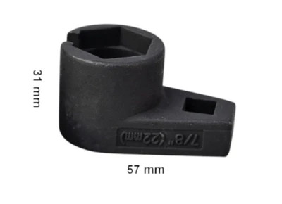 بکس سنسور اکسیژن پا کلاغی 22 میلیمتر 3.8 درایو CR-MO برند ال کا کد کالا: A2091